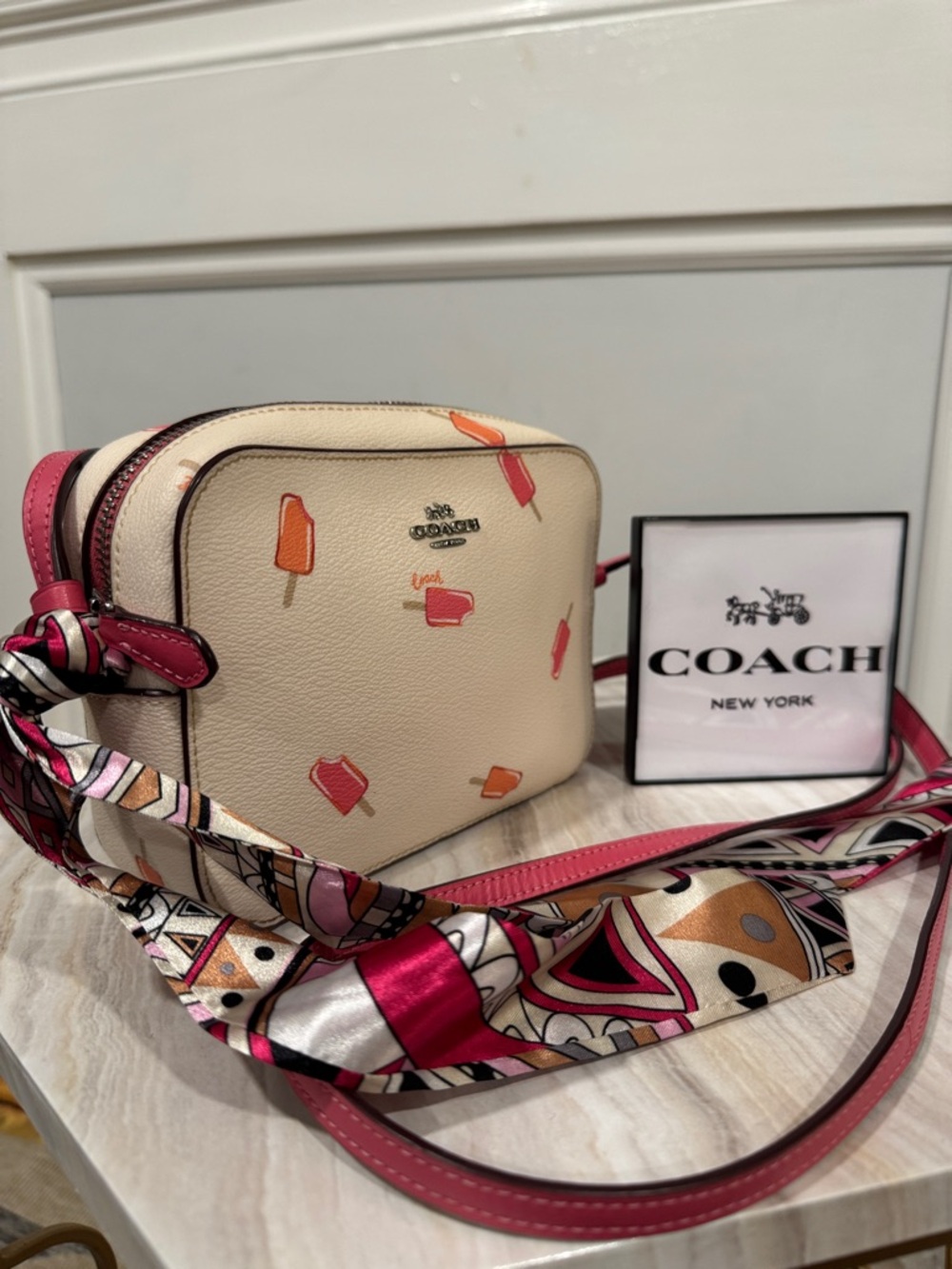 Coach Mini Camera Popsicle Ice Cream Crossbody